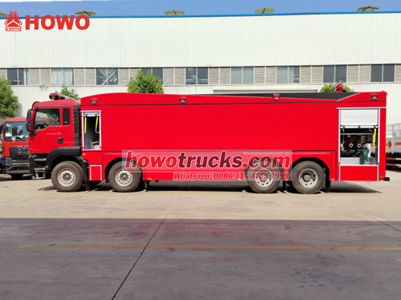 Howo 8x4 fire water truck