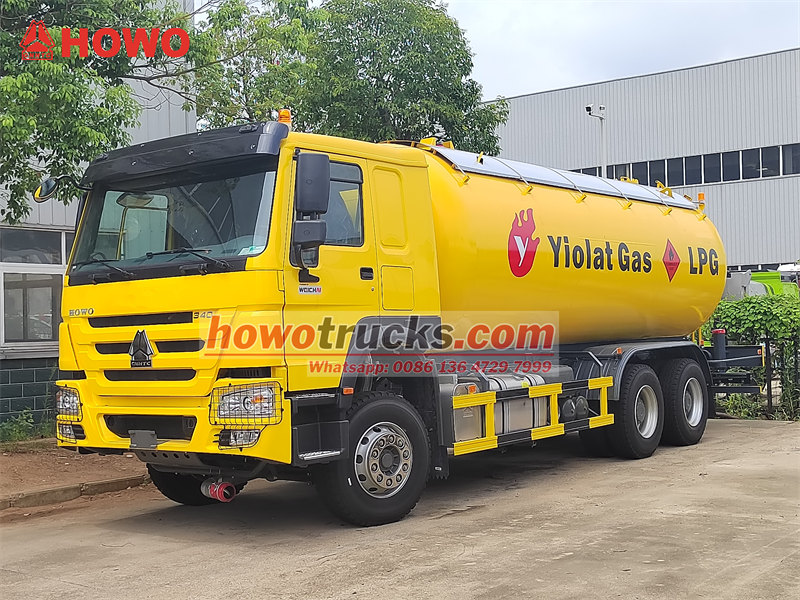 HOWO 20000L LPG filling truck