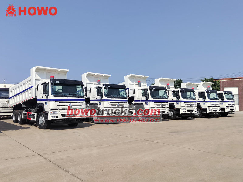 20 dona Sinotruk HOWO 6x4 yuk mashinasi