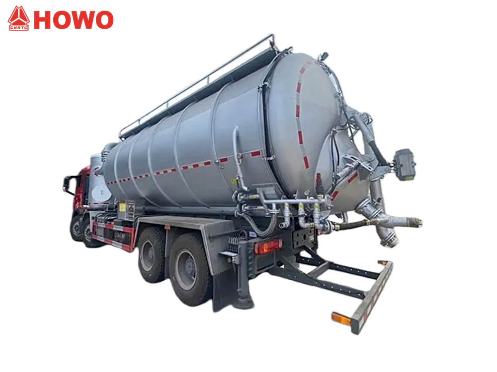 HOWO 8X4 Ash suction truck