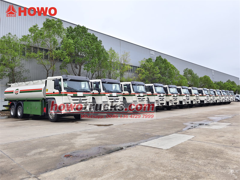 SINOTRUK HOWO fuel trucks for export