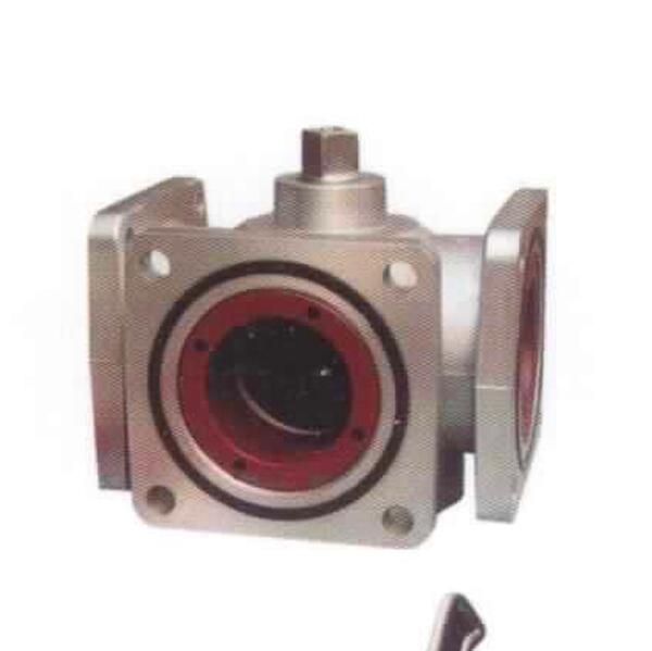 Three-Way ball valve with optional valves