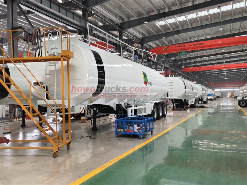 oil tanker semitrailer