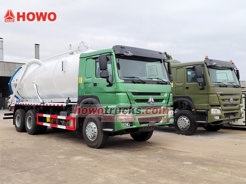 SINOTRUK HOWO septic tank trucks for export
