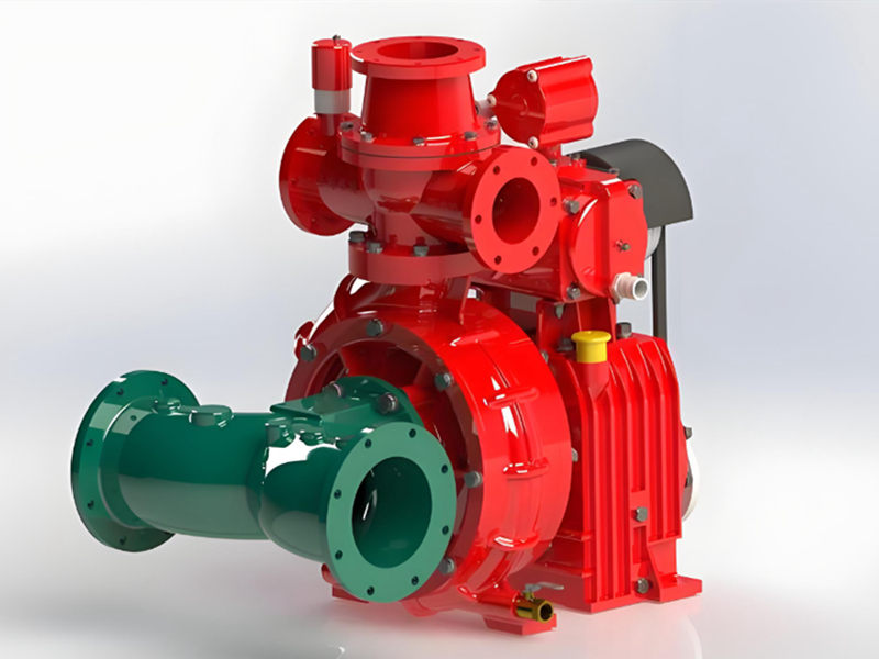 Howo fire pump truck