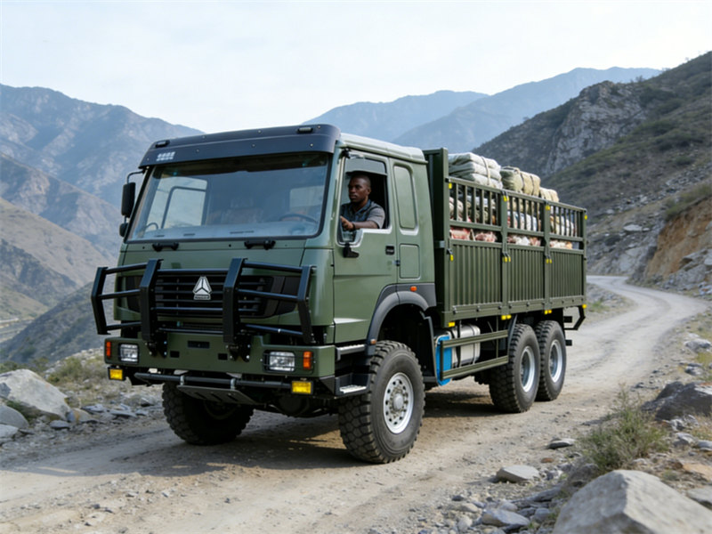 Howo 6x6 cargo truck