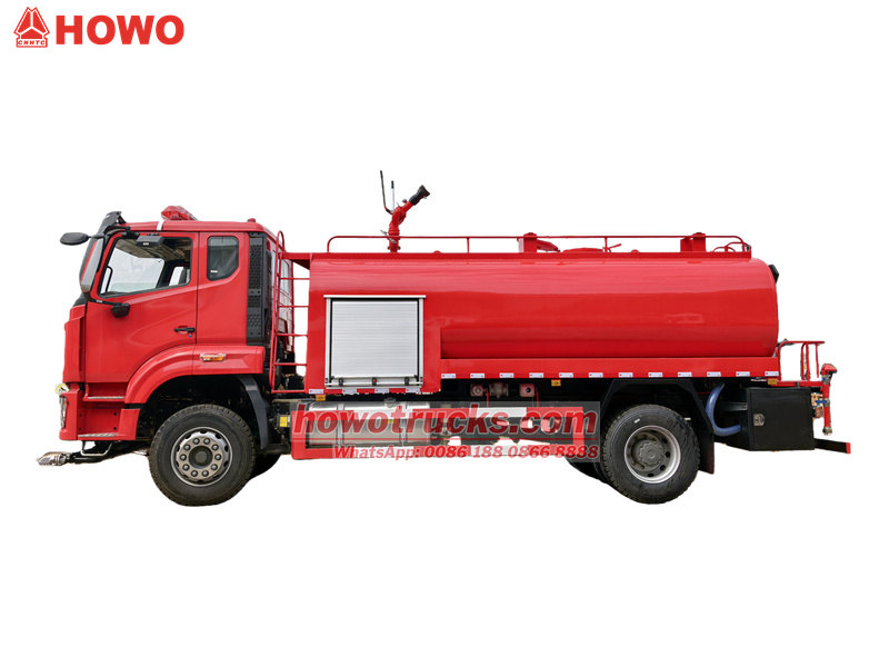 Howo fire foam tank truck 