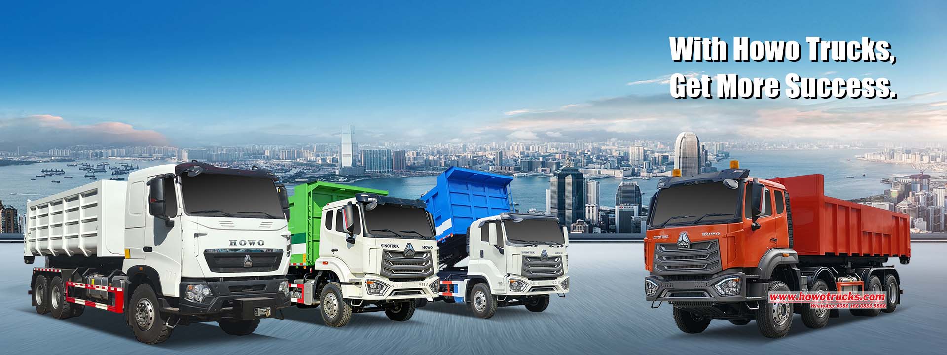Howo kanca yuklagich yuk mashinalari yetkazib beruvchisi, Howo 10 tonna, 15 tonna, 20 tonna, 25 tonna qo'l rulonli yuk mashinasini taqdim etadi