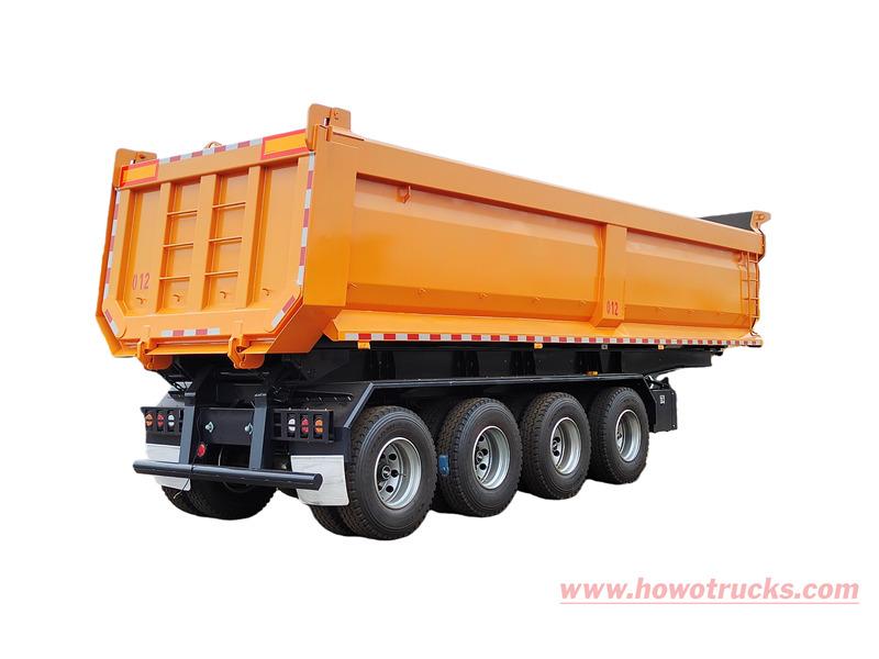 4 axle dumper semitrailer supplier