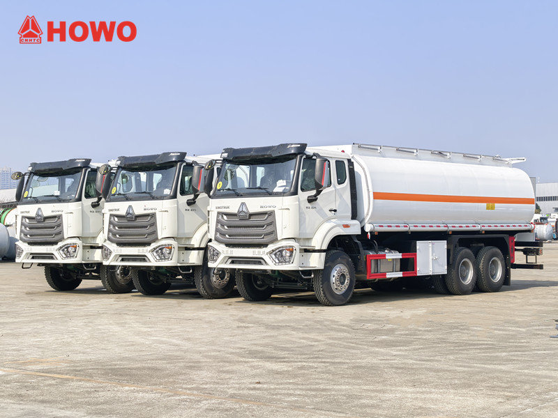 Ethiopia HOWO NX 25000L fuel pump truck