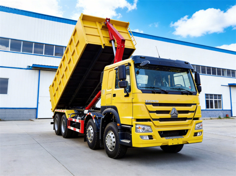 Howo garbage hook lift truck
