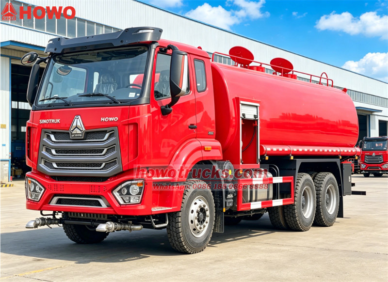 Howo NX fire water tank truck