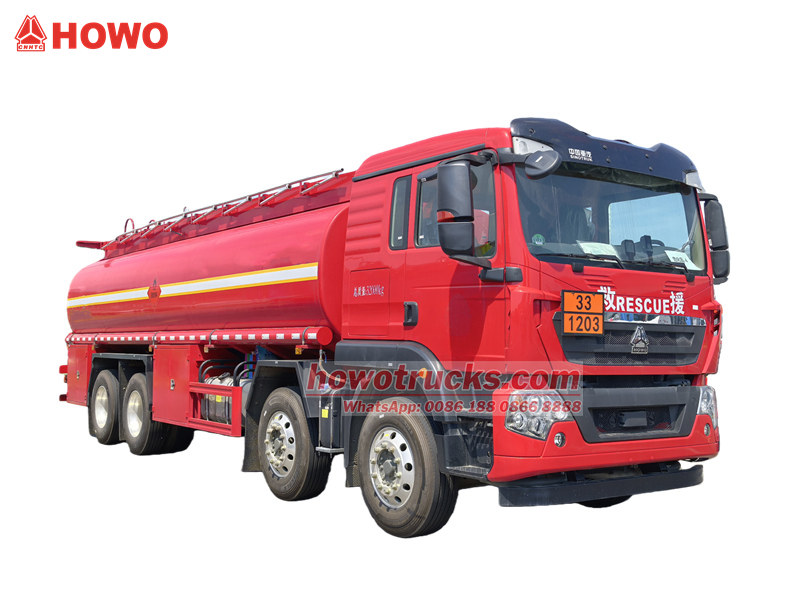 HOWO TX 30000L fuel bowser truck